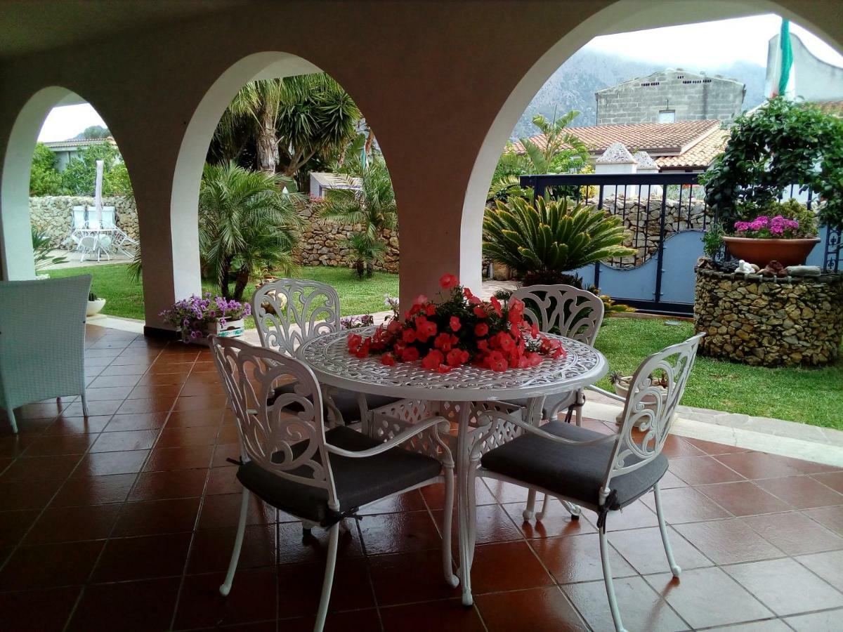 Villa Manzella Piscina Privata Cinisi Exterior foto